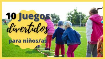 10 juegos DIVERTIVOS y entretenidos para NIÑOS