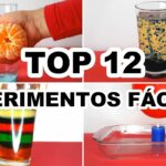 12 EXPERIMENTOS FÁCILES Y SENCILLOS PARA HACER EN CASA