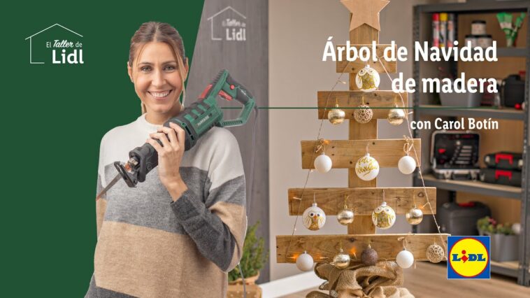 Cómo Hacer un Árbol de Navidad de Madera ? ? | El Taller de Lidl | Lidl España
