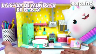 Cómo crear una cocina de Mini Pastelillo! | LA CASA DE MUÑECAS DE GABBY