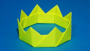 Como hacer una Corona de papel ? | Origami Fácil y Rápido