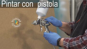 Curso de pintura 5: aprender a pintar con pistola (Bricocrack)