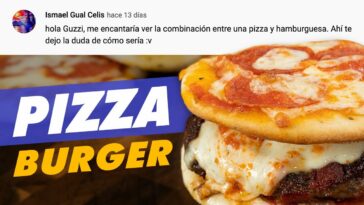 Hicimos una Pizza Burger (Ustedes lo Pidieron) | El Guzii