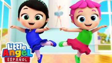 Mi Primera Clase De Ballet ? | Canciones Infantiles de Bebé Juan | Little Angel Español