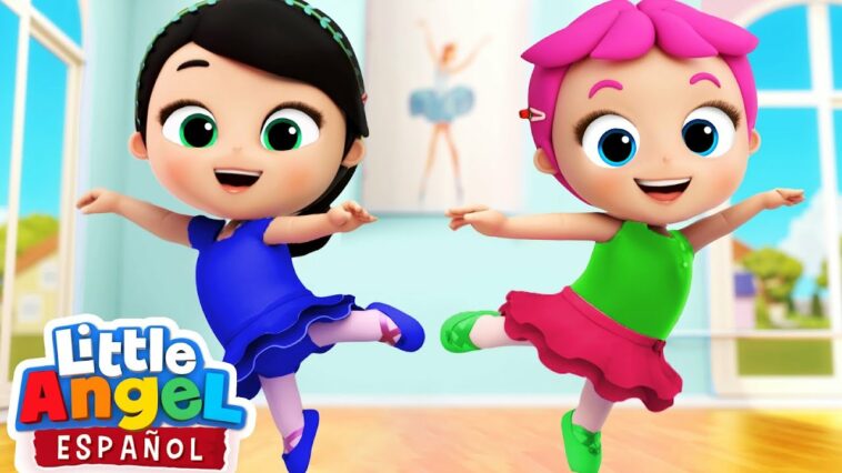 Mi Primera Clase De Ballet ? | Canciones Infantiles de Bebé Juan | Little Angel Español