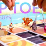 Playing FALL GUYS with Cardboard & Clay – Tip Toe on my Desk