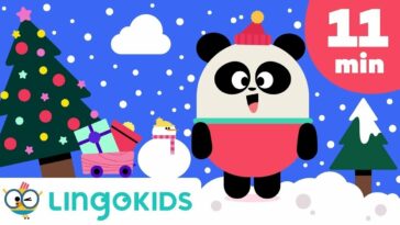THE BEST CHRISTMAS SONGS FOR KIDS?? Christmas Playlist | Lingokids