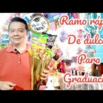 ramo rápido de dulces para graduación