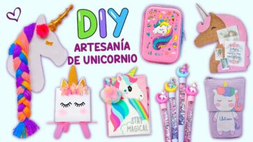 14 LINDAS ARTESANÍAS DE UNICORNIO: ¡CREA COSAS INCREÍBLES Y LINDAS POR TI MISMA!#unicornio