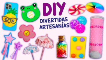 16 PROYECTOS DIVERTIDOS Y FÁCILES DE ARTESANÍA QUE PUEDES HACER EN 5 MINUTOS