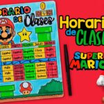 Cómo hacer tu HORARIO DE CLASES de MARIO BROS - ESPECIAL DE REGRESO A CLASES