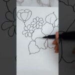 Como Dibujar Flores Fácil