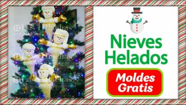 ⛄? #Nieves #Helados - #Tutorial #Navideño?