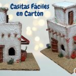 ?Cómo Hacer CASAS EN CARTÓN Para Pesebres, Belenes, Tutorial C Arte en Tus Manos