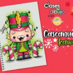 Cómo dibujar un hermoso CASCANUECES KAWAII - CLASES DE DIBUJO CON RICARDO
