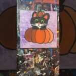 Don't be a scardy cat & #art #satisfying #painting #sammygerbpainting #sammygerbcrafts #DIY #story