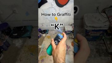 How to easy graffiti letter “K” #graffiti