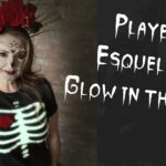 ? Playera disfraz de esqueleto??Glow in the Dark?