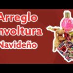 arreglo envoltura navideña