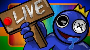 BLUE VUELVE A JUGAR RAINBOW FRIENDS - PELUCHISPA