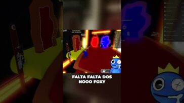 El apasionante enfrentamiento entre Foxy y un PRO en Tiktok #rainbowfriends #roblox #rainbow #shorts