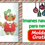 ?#Imanes #navideños para #nevera - #Tutorial #Navideño?