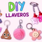 10 IDEAS DE LLAVEROS - CÓMO HACER UN LINDO LLAVERO - LLAVERO BTS - LLAVERO DE ESTRELLA KAWAII Y MÁS.