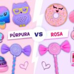 12 IDEAS HECHOS A MANO: ¡PÚRPURA VERSUS ROSA! - DESAFÍO DE COLORES - IDEAS FÁCILES Y SORPRENDENTES