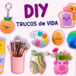 18 TRUCOS Y PROYECTOS FÁCILES - RECICLAJE - ÚTILES ESCOLARES Y MANUALIDADES DIVERTIDAS