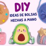 4 IDEAS DE BOLSAS HECHAS A MANO - BOLSA DE MIMBRE FRESCA - BOLSA DE JEANS Y CDS VIEJOS Y MÁS IDEAS