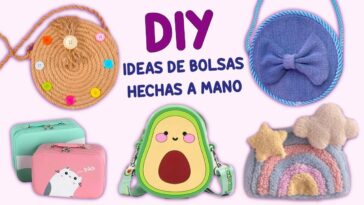 4 IDEAS DE BOLSAS HECHAS A MANO - BOLSA DE MIMBRE FRESCA - BOLSA DE JEANS Y CDS VIEJOS Y MÁS IDEAS