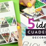 5 ideas fáciles para decorar tus cuadernos o libretas / MegaTuto ✎ Craftingeek