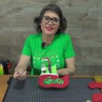 Cubre servicios Grinch. Incluye moldes (Caja de información). Yasna Pino. Casa Puchinni.