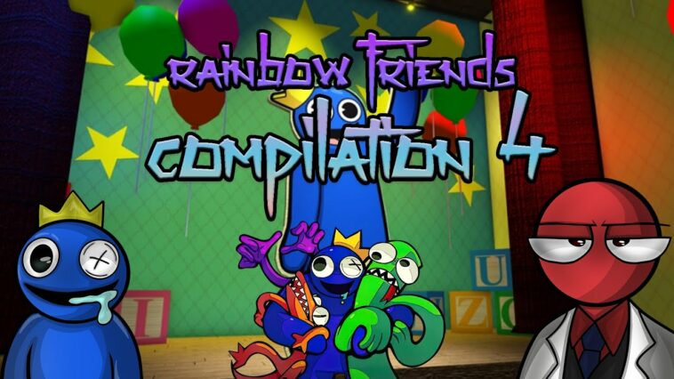 RAINBOW FRIENDS CAPITULO 4 BLUE Y SUS BROMAS #rainbowfriends #shorts