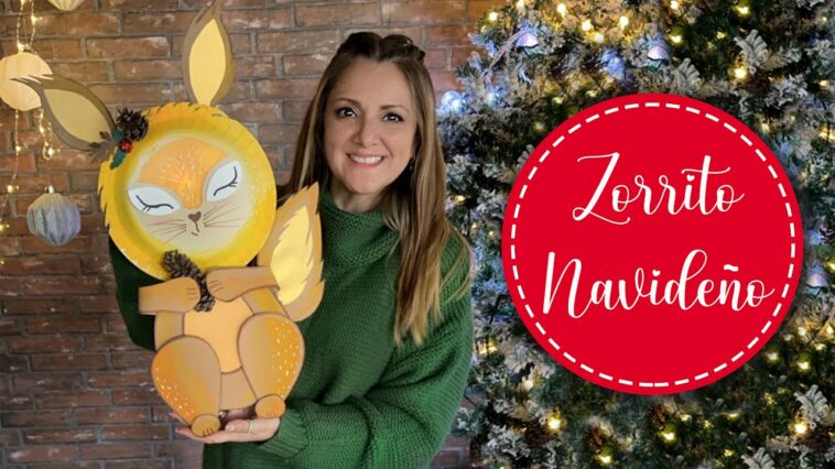 ? Zorro Navideño con luces :: Christmas DIY :: Chuladas Creativas