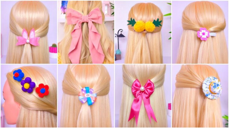 ¡HAZLO, TU MISMA! 10 IDEAS INCREÍBLES DE HORQUILLAS PARA EL PELO #hazlotumisma #trucosparacabello