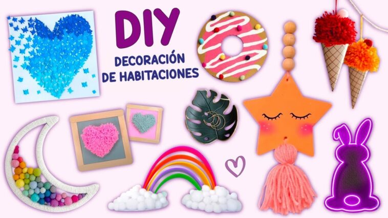 12 IDEAS PARA DECORAR HABITACIONES QUE TE ENCANTARÁN #decoraciondelhogar