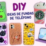 12 INCREÍBLES IDEAS DIY PARA FUNDAS DE TELÉFONO - TELEFONO DIY HAZ PROYECTOS FÁCILE Y BARATO