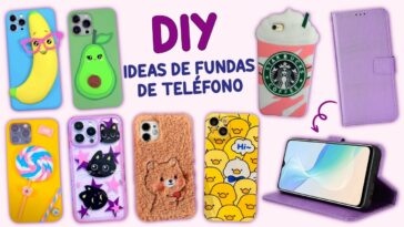 12 INCREÍBLES IDEAS DIY PARA FUNDAS DE TELÉFONO - TELEFONO DIY HAZ PROYECTOS FÁCILE Y BARATO