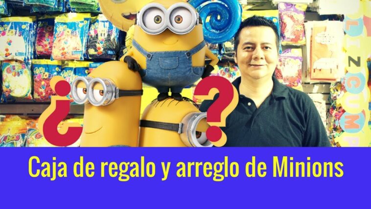 Caja de regalo / Arreglo / Caja para sobres / Minions