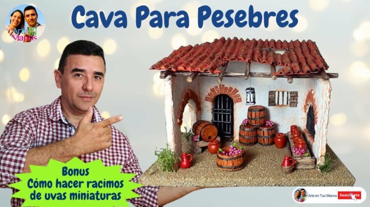 ?Cómo Hacer CAVAS Para PESEBRES, Belenes, Maquetas - Tienda de Vinos Tutorial con Arte en Tus Manos