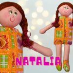 ?Cómo Hacer MUÑECAS DE TRAPO Guarda Pijamas, Natalia Fácil Con Arte en Tus Manos