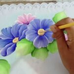 Cómo Pintar Flores Sobre Tela con Pintura Textil