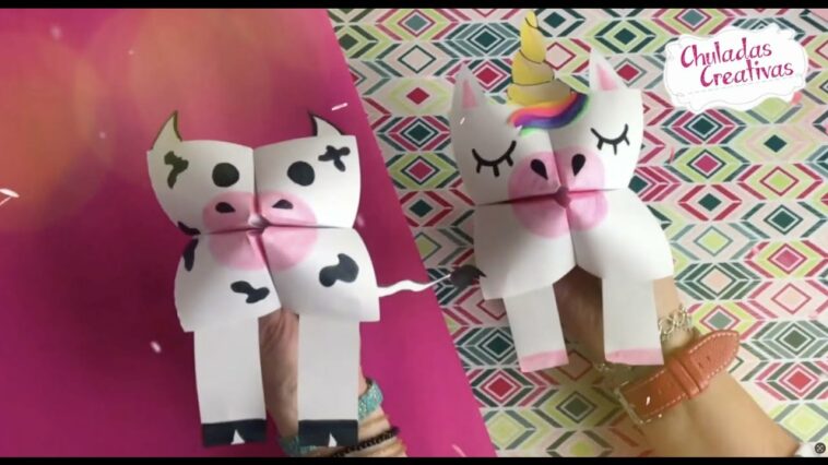 ??Contemos Cuentos  Marionetas de papel ?Paper Puppet Manualidad para niños