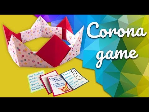 ??Corona de Papel parra Jugar mientras aprendemos  ??Head Band con Kinder Sorpresa