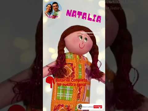 ?Invitación Nuevo Vídeo MUÑECA GUARDA PIJAMA Fácil y Económica Con Arte en Tus Manos