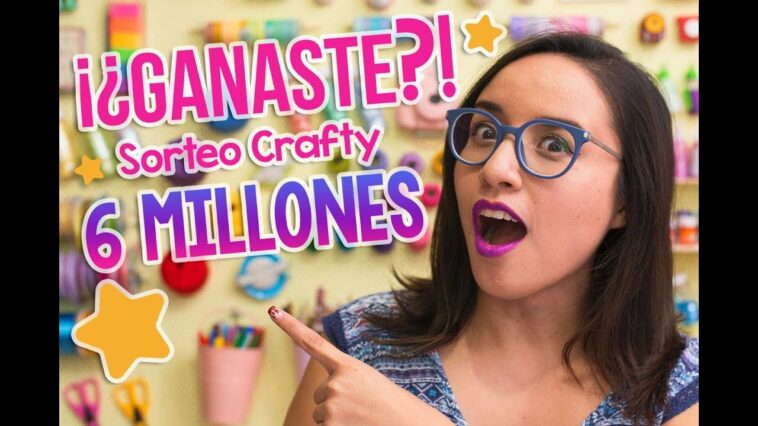 ¡GANASTE EL SORTEO #Crafty6M¡  - En vivo Craftingeek