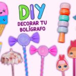 12 DIY HAZ IDEAS PARA DECORAR BOLIGRAFOS - FACIL Y LINDO MANUALIDADES PARA LA ESCUELA