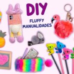 14 DIY FLUFFY MANUALIDADES - HORQUILLAS - BONITO DECORACIONES DE HABITACIÓN Y MAS… #fluffy