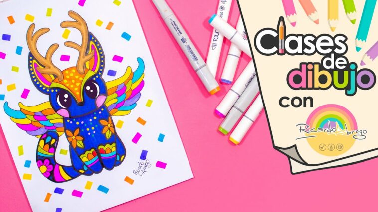 Cómo dibujar un ALEBRIJE - CLASES DE DIBUJO CON RICARDO